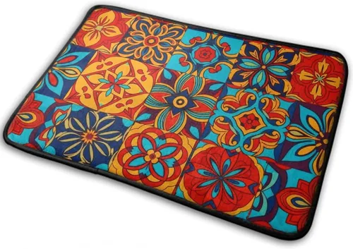 Vista 12 de Alfombras de baño suaves y antideslizantes, herramientas de peluquería y peluquería, tapete absorbente para puerta de entrada exterior, tapete