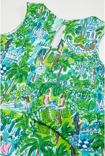 Vista 2 de Lilly Pulitzer Cambio de punto Lilly para bebé niña (bebé)
