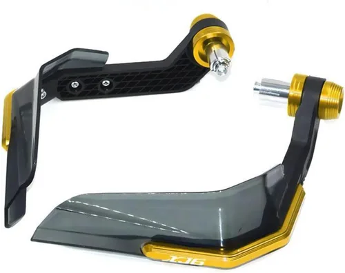 Vista 9 de for Y&AMAHA XJ6 XJ6N Diversion Motorcycle Handguard Grips Handle Shield Windshield (Color : Black 1)