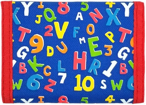 Vista 2 de Sesame Street Cartera triple Elmo, Rojo Azul