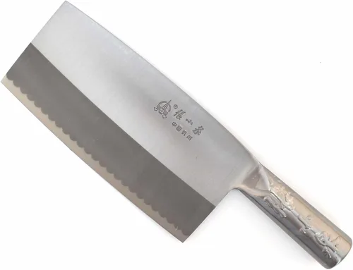 Vista 6 de BambooMN Auténtico cuchillo de chef chino para carne, 3 piezas Surtido de 3 tamaños