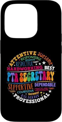 Vista 17 de iPhone 16 Parents Teacher Association Team Supporter PTA Secretary Case