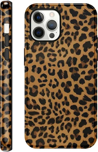 Vista 112 de Funda de teléfono con estampado de guepardo para iPhone 7/8/SE 2020/2022 de 4.7 pulgadas, funda de lujo con diseño de leopardo marrón coqueta a