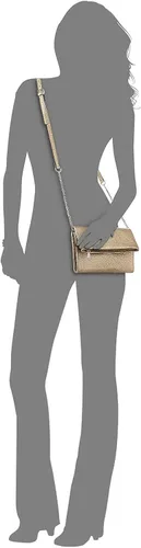 Vista 3 de I.N.C. Mujer Averry Tunnel Convertible Crossbody Oro