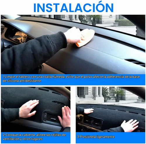 Vista 6 de Cubierta para salpicadero para Toyota Rav4 2025 2024 2023 2022 2021 2020 2019 Dashboard Cover Mat, Custom Fit Center Console Cover Sunshield