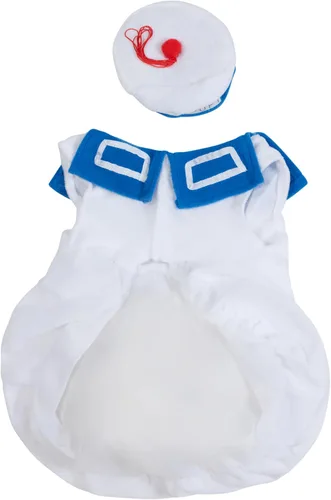 Vista 6 de Disfraz para mascota de la colección de películas de Cazafantasmas, de Rubies Costume, M, Blanco