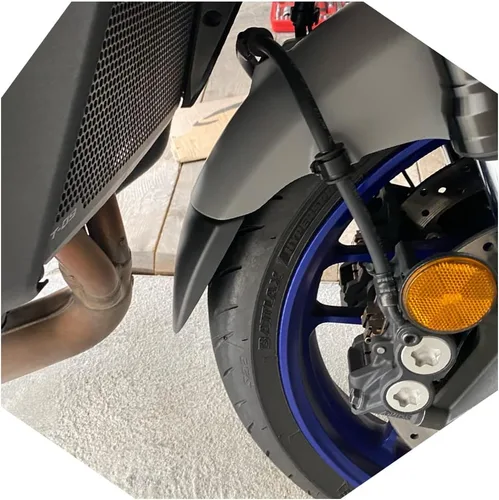 Vista 2 de Accesorios de motocicleta para MT09 MT 09 SP 2021 2022 Extensor de guardabarros delantero y trasero, protector de neumáticos (delantero + trasero)