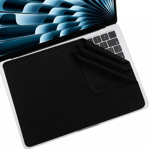 Vista 17 de 2PCS microfibra Liner paño de limpieza de impresión de protección para 13 Negro (paquete de 2)