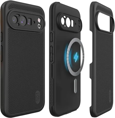 Vista 37 de TUDIA Funda protectora para Google Pixel 10a (2026) – [compatible con Magsafe] [MergeGrip] de doble capa delgada [grado militar] a prueba de golpes