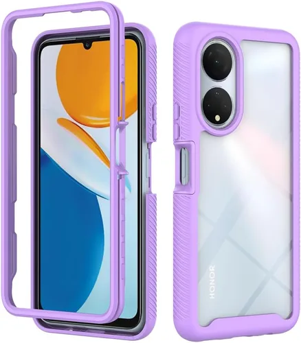 Vista 8 de Funda protectora para Honor X7, protección de doble capa para Honor X7, parachoques delantero de PC + cubierta trasera antideslizante combinación