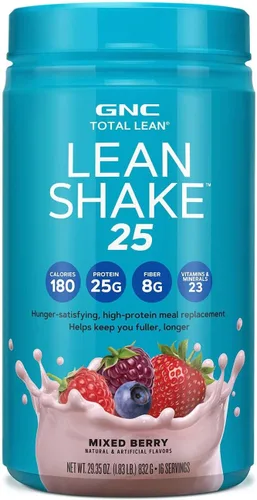 Vista 8 de GNC Total Lean Lean Shake 25 - Mantequilla de maní y chocolate (16 porciones)