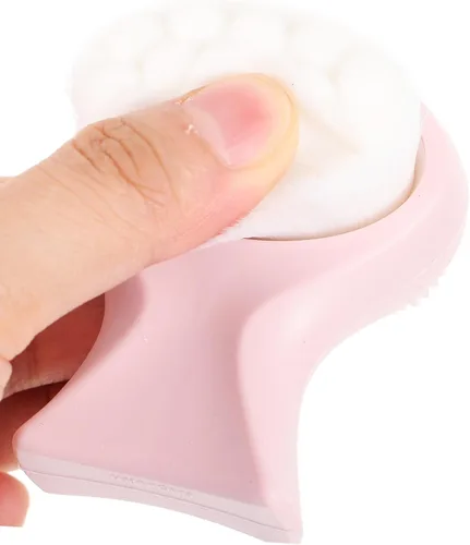 Vista 6 de Beaupretty Cepillo de limpieza facial de silicona de doble cara Cepillo limpiador facial Cepillo de lavado facial Cepillo de limpieza facial Cepillo