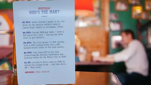 Vista 5 de You Gotta Know ¿Quién es el hombre? - Buffalo Football