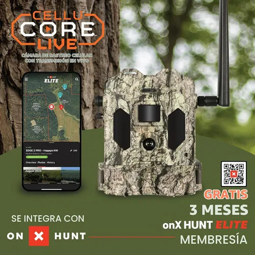 Vista 2 de Bushnell CelluCORE - Cámara de rastreo celular en vivo, camuflaje