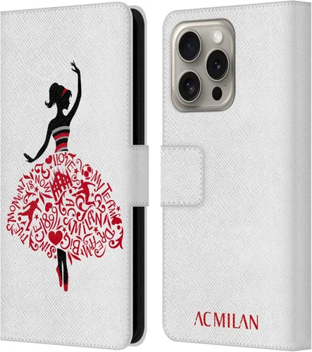 Vista 24 de Head Case Designs Officially Licensed AC Milan Dream Big Children Leather Wallet Case Compatible with Apple iPhone 11
