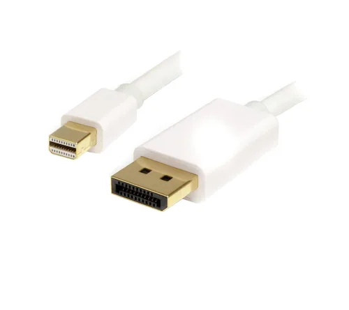 Vista 9 de StarTech - Cable Mini DisplayPort a DisplayPort 1.2 de 3 pies (MDP2DPMM1MW)
