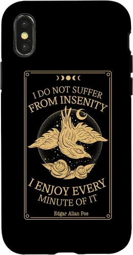 Vista 5 de Funda para iPhone 11 Pro Max Edgar Allan Poe Raven Booktok Bookish Merch