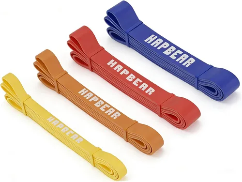 Vista 14 de HAPBEAR Pull Up Assistance Bands - Pull Up Bands - Resistance Bands - Exercise Bands Resistance Bands Set - Workout Bands for Working Out