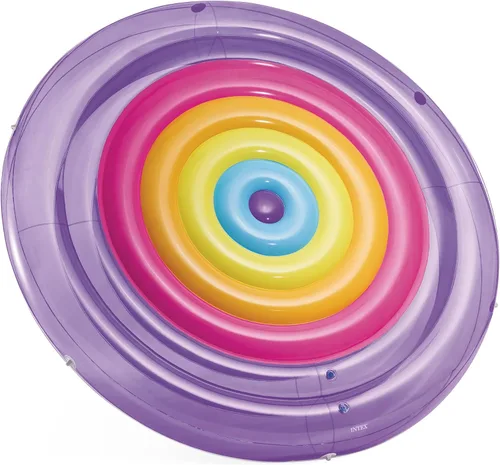 Vista 3 de Intex Rainbow Fiesta Island, tamaño inflado: 6.6 ft x 9.4 in (57285EU)