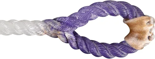 Vista 2 de Rattler Racer Calf Piggin Puple Eye String - (5/16"- Mediano)