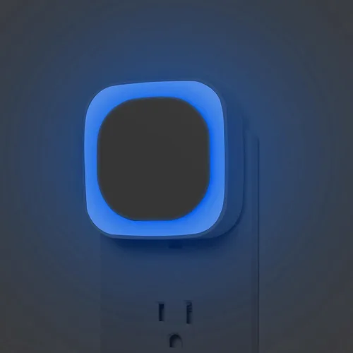 Vista 12 de Paquete de 2 luces nocturnas enchufables regulables, luz nocturna azul, sensor automático de atardecer a amanecer, luz nocturna LED, brillo suave