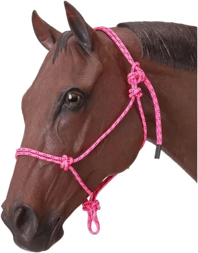 Vista 2 de Tough 1 Cuerda de caballo con lazo de polirrope, negro