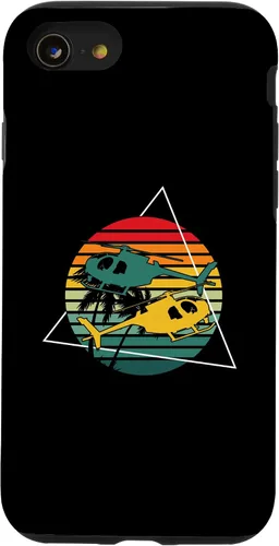 Vista 18 de Retro Helicopters Pilot Aviation Helicopter Case for iPhone 16