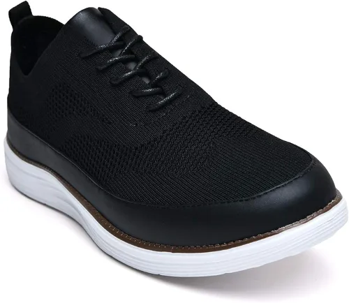 Vista 2 de TIOSEBON Zapatos de vestir para hombre de malla Oxford 0