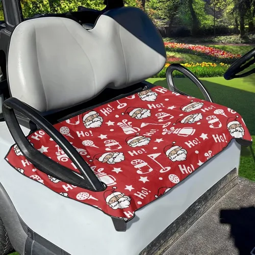 Vista 27 de Fundas de asiento de carrito de golf, mantas para carrito de golf, fundas de asiento de toalla para la mayoría de carritos de golf de 2 asientos