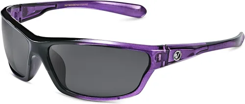Vista 24 de Nitrogen Gafas de sol deportivas polarizadas envolventes para hombres y mujeres, UV400, para conducir, pescar, correr, gafas de sol
