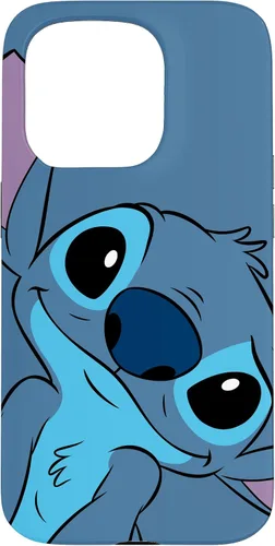 Vista 14 de Disney Lilo y Stitch Linda Carátula de Stitch en Color Gris Pizarra para iPhone 17
