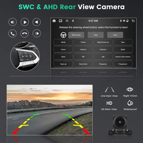 Vista 13 de 8-Core 6+128G 9 '' Android 15 Estéreo de coche para Ford F150 2009-2012