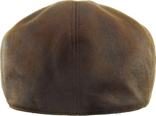 Vista 4 de Gatsby Ivy Collection Classic Newsboy Cabbie Applejack - Gorras de cuero