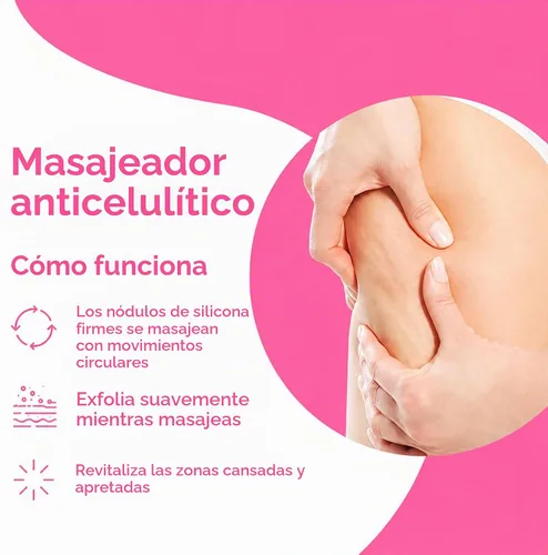 Vista 4 de Herramienta de masaje de silicona para celulitis, masajeador