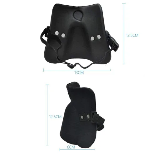 Vista 5 de Protector de estoma de ducha, protector de estoma cervical para laringectomía y traqueostomía, protector de tráquea cerval, no apto para natación