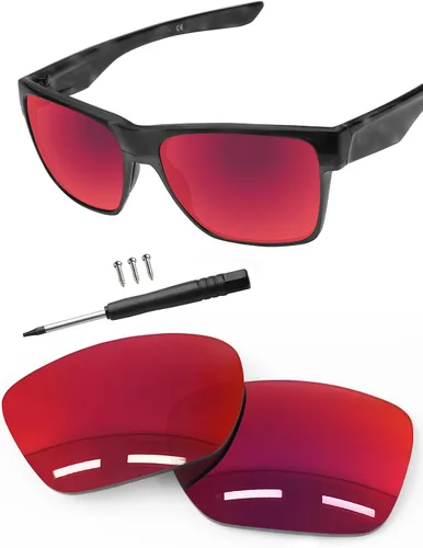 Vista 12 de 1.6MM Polarized Replacement Lenses & Accessories for Oakley TwoFace Family Sunglasses Iridium negro - Policarbonato polarizado