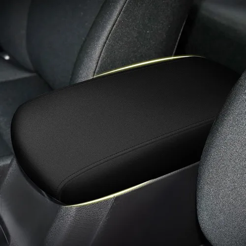 Vista 13 de AOMSAZTO Fundas de reposabrazos para Toyota RAV4 2013-2018 Beige