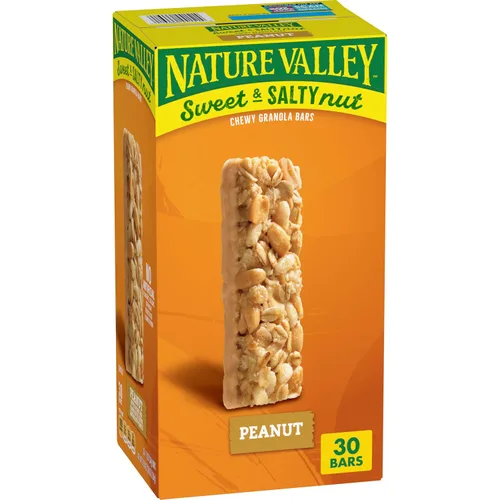 Vista 11 de Nature Valley Barras de granola de nueces dulces y saladas, maní, 15 barras, 18 onzas