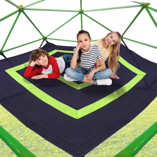 Vista 9 de JYGOPLA Silla de red para cúpula de escalada de 10 pies y 11 pies, accesorios de cúpula para escalar resistentes, fácil de instalar, para niños de 4