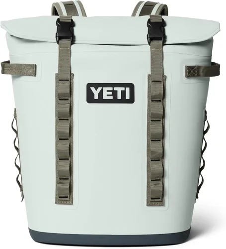 Vista 52 de YETI Hopper M Series Mochila enfriadoras de lados suaves con acceso MagShield Azul marino