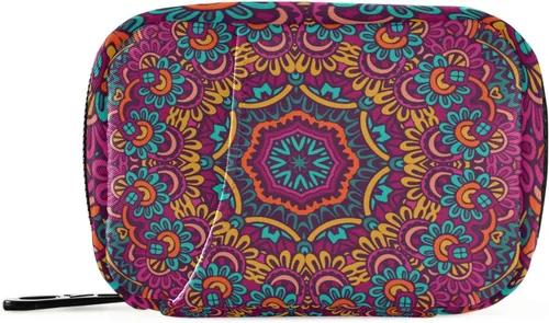 Vista 10 de Pastillero personalizado personalizado para 7 días, organizador de píldoras de viaje, pastillero semanal portátil, contenedor de suplementos