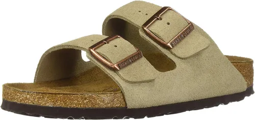 Vista 12 de Birkenstock Sandalias unisex Arizona con plantilla suave para adultos Lima activa