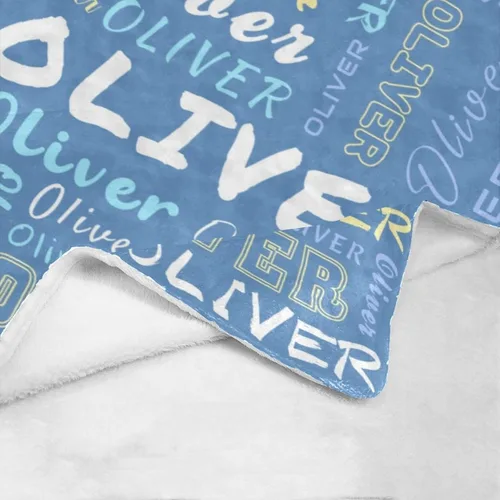 Vista 9 de Envío desde Estados Unidos: mantas de bebé personalizadas con nombre, mantas personalizadas con nombre para niños, forro polar de felpa súper suave