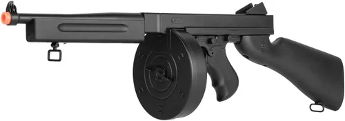 Vista 6 de Well D98 M1A1 WW2 SMG AEG Pistola de Airsoft (TODO NEGRO)