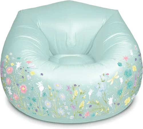 Vista 4 de Make It Real 3C4G: Silla inflable de jardín de hadas, silla inflable cómoda y portátil, perfecta para exteriores e interiores, preadolescentes