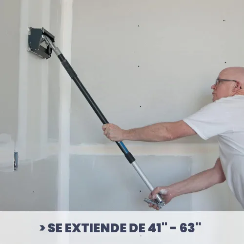 Vista 3 de Asgard Herramientas de cinta para paneles de yeso Mango de caja plana extensible con freno - PRO GRADE 5 años de garantía
