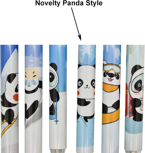 Vista 55 de Maydahui 12 unidades de bolígrafos de gel con diseño de abejas, bolígrafos de animales lindos, retráctiles, con impresión de flores, tinta negra