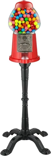Vista 18 de Máquina clásica de chicle/dispensador de dulces, 9 pulgadas - negro