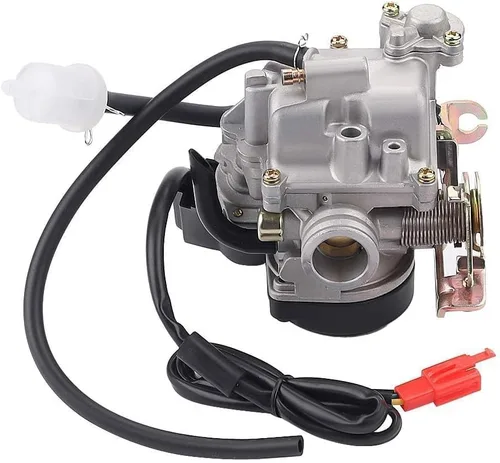Vista 3 de Carburador 49cc 50cc para Scooter GY6 Compatible con Ciclomotor Taotao de 4 Tiempos Carburador 18mm de Gran Calibre 139QMB 139QMA PD18J Motores
