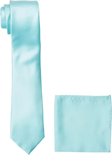 Vista 26 de Stacy Adams Conjunto de corbata sólida de satén para hombre